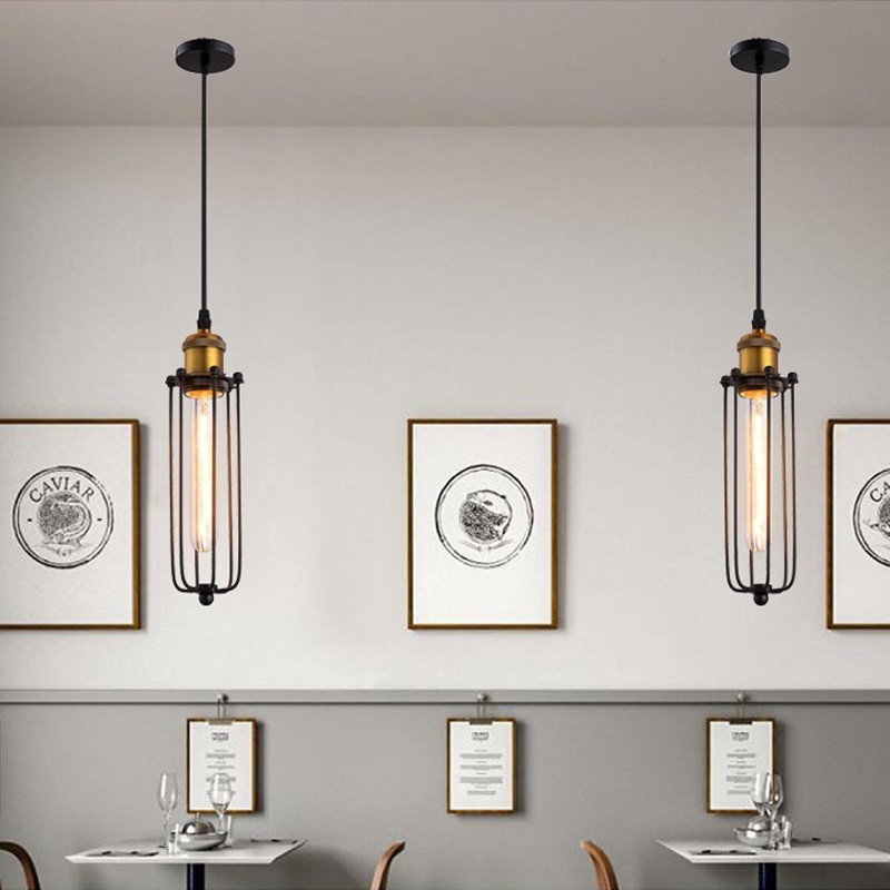ラインカントリーインダストリアルスタイルクリエイティブグラディエーター古代の方法を復元シングルヘッドドロップライトペンダントライト