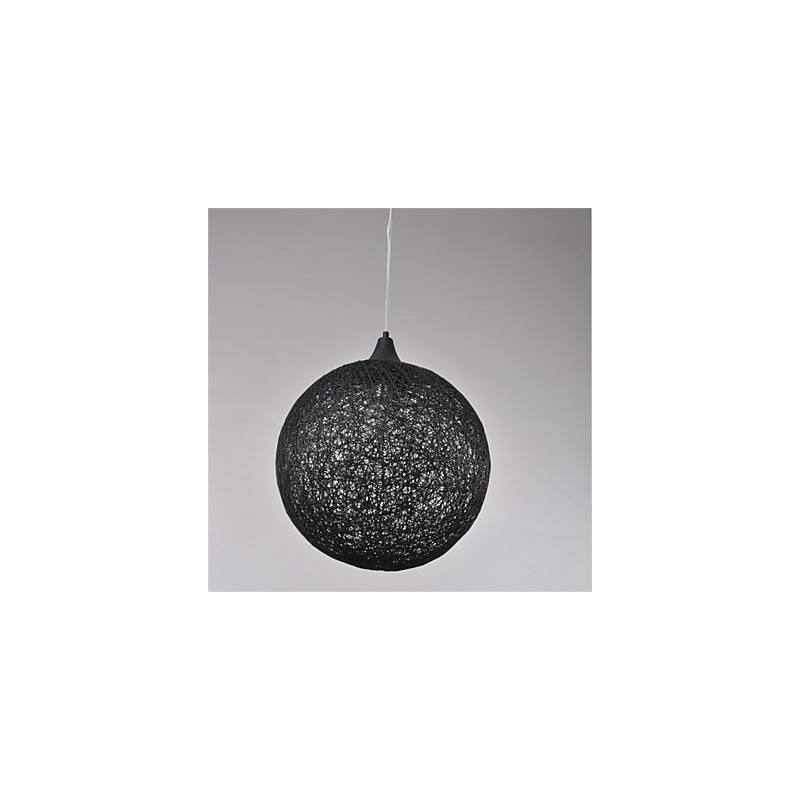 アメリカンカントリーボール型クリエイティブペーパーラタンシャンデリア