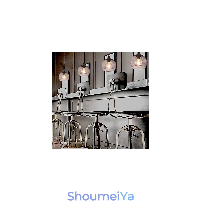 ペンダントライト ミニスタイル 素朴なロッジ レトロ カントリー ガレージ メタル