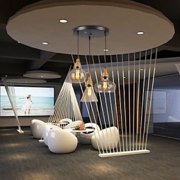 北アメリカのクリエイティブな木目調クリスタルランプ 古代のランプライトを復元