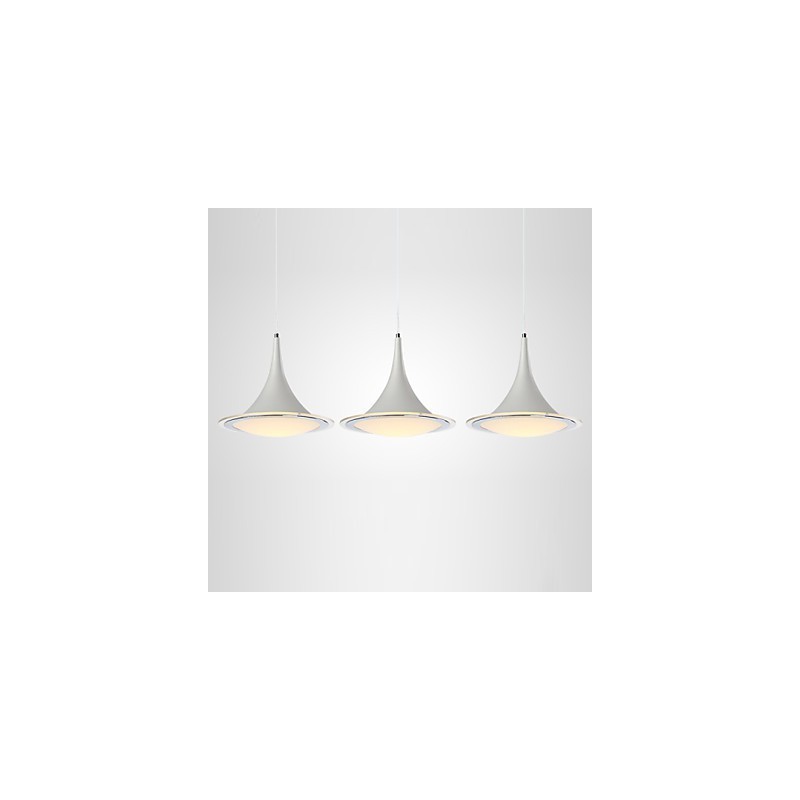 トランペットペンダントライト ドロップライト アクリルシャンデリア