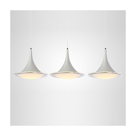 トランペットペンダントライト ドロップライト アクリルシャンデリア