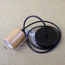 ペンダントライト 伝統的 クラシック ヴィンテージ レトロ カントリー ガレージ 木製 竹