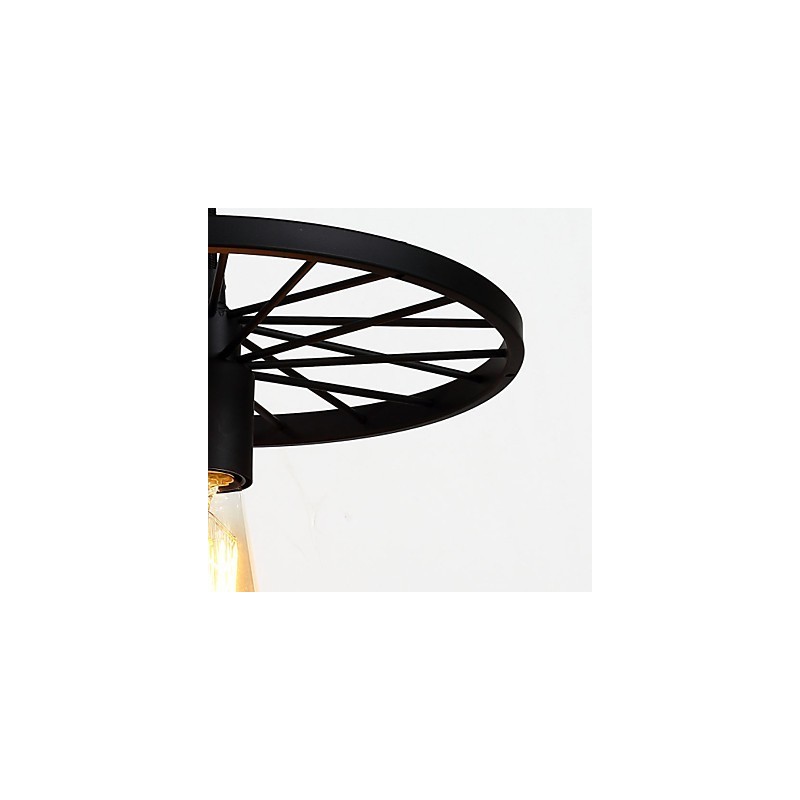 ロフトレトロペンダントランプアメリカンカントリー錬鉄シャンデリアインダストリアルスタイルホイール