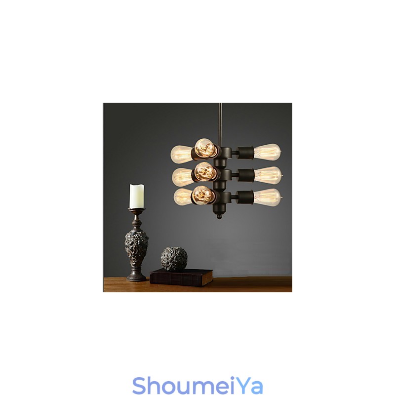 エジソンレトロライトシャンデリア