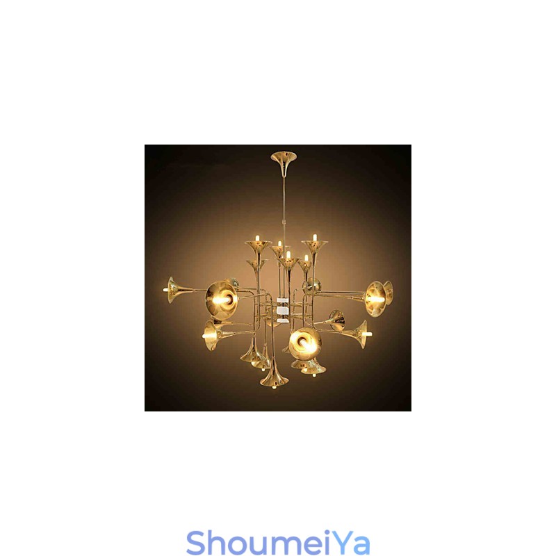 カントリーミニスタイル電気メッキメタルシャンデリア