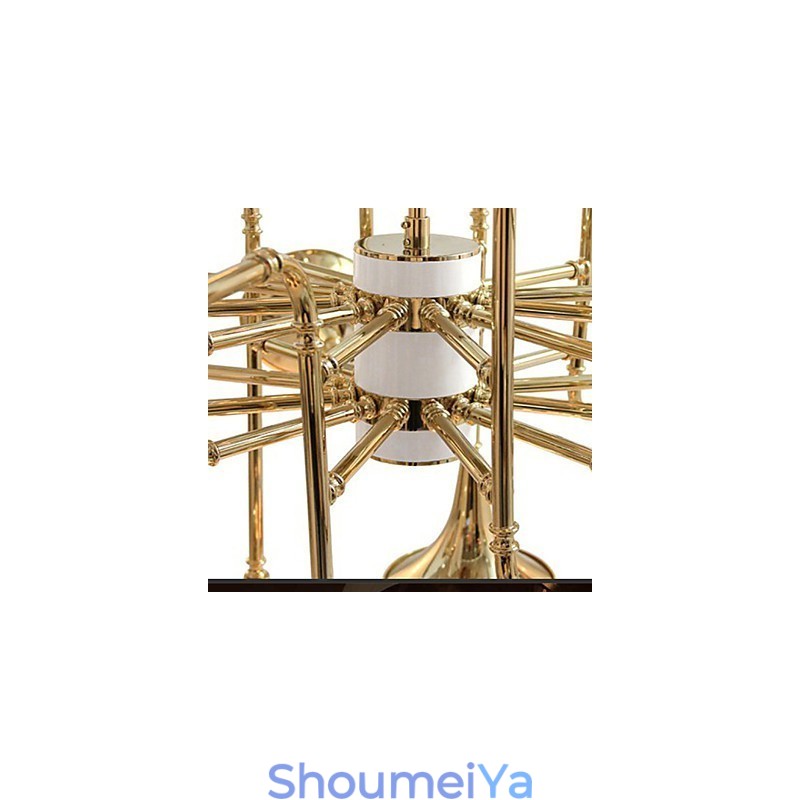 カントリーミニスタイル電気メッキメタルシャンデリア