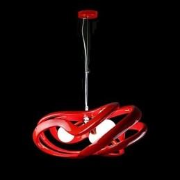 モダンコンテンポラリーペインティング樹脂ペンダントライト