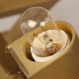 6 ライト モダン コンテンポラリー 2 段シャンデリア ライト (ブラック ゴールド)