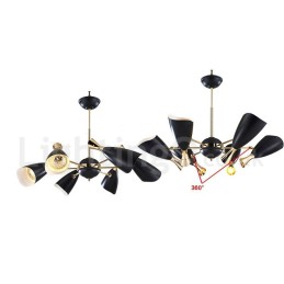 6 ライト モダン コンテンポラリー シャンデリア ライト