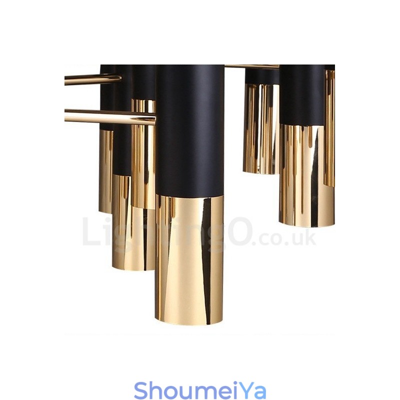 モダンコンテンポラリー22ライトシャンデリアシングルティアランプライト