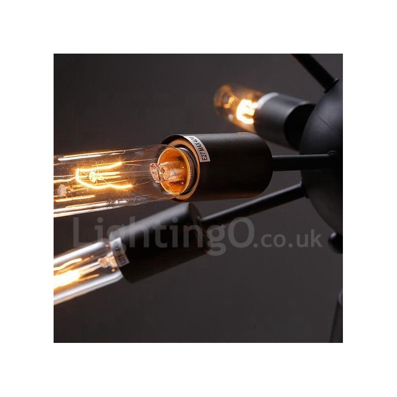 12 ライト レトロ ヴィンテージ スプートニク シャンデリア