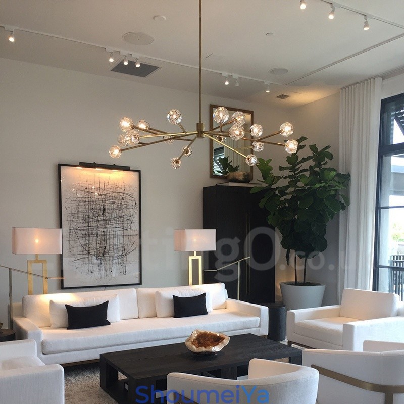 17 ライト シャンデリア ヴィンテージ カントリー ライト