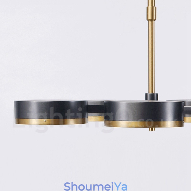 5 ライト モダン コンテンポラリー シングル ティア シャンデリア ライト