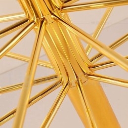 40 ライト ゴールデン 2 段 モダン コンテンポラリー シャンデリア ライト ランプ