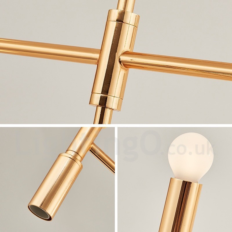 8 ライト 3 段 モダン コンテンポラリー シャンデリア ランプ ライト