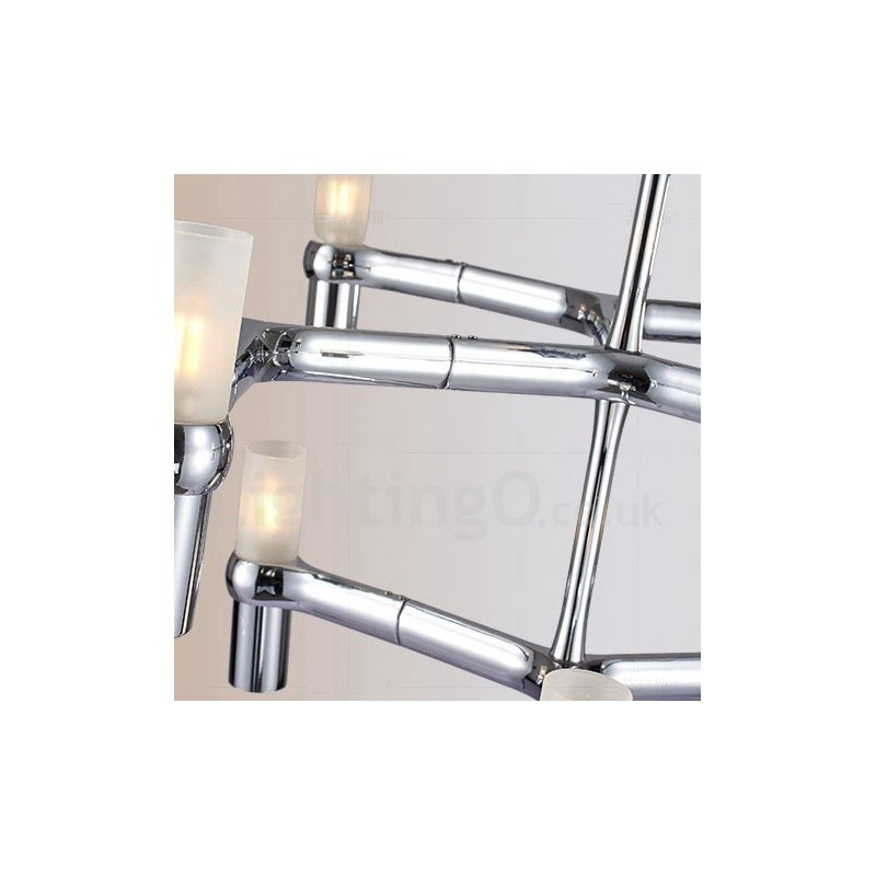 12 ライト 3 段 モダン コンテンポラリー シャンデリア ランプ ライト