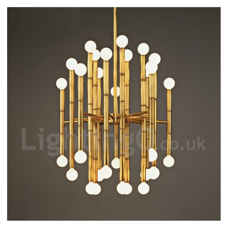 モダンコンテンポラリー30ライト2段シャンデリア