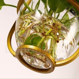 伝統的なクラシックなシングルライトガラスペンダントライト