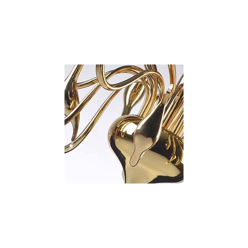 モダンシャンデリアライト 18 ライト G4 ゴールドメッキ