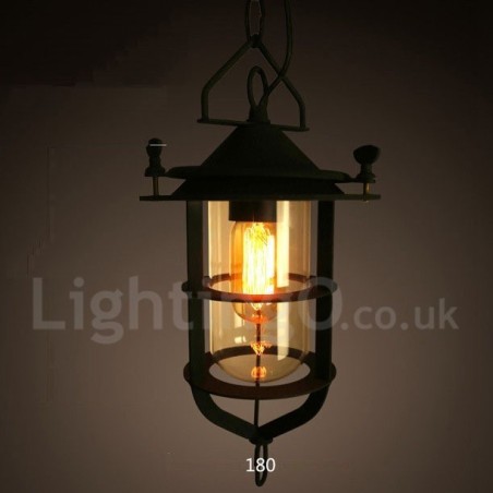 レトロ ヴィンテージ メタル 1 ライト ペンダント ライト