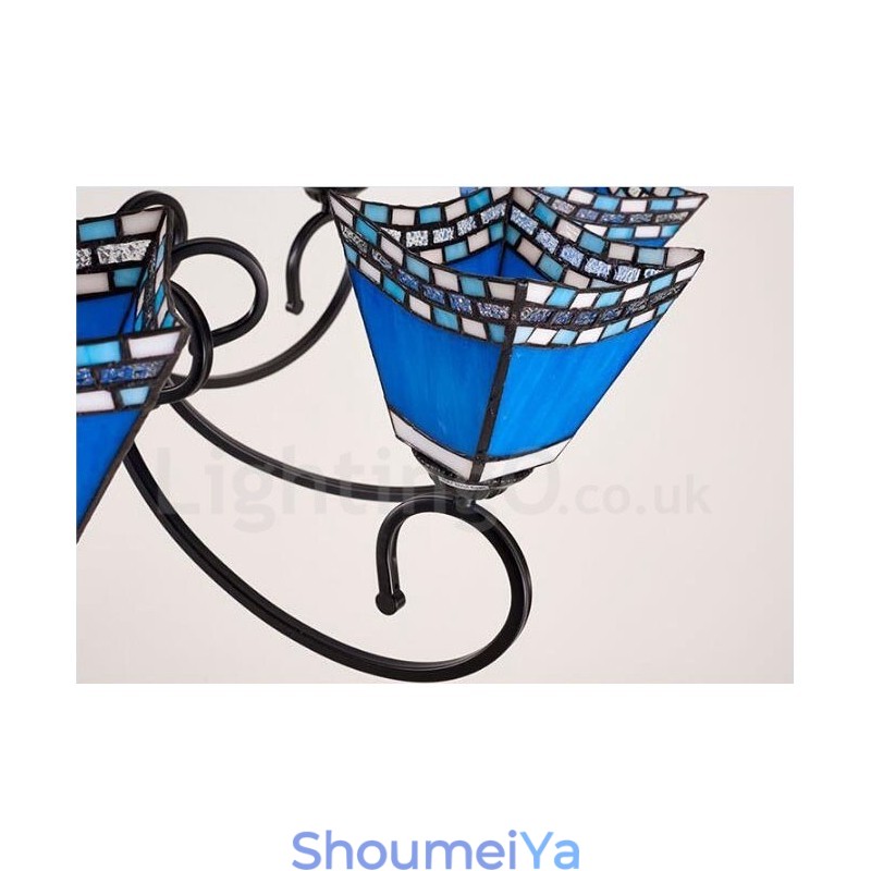 5 灯地中海スタイル一体型メタルシャンデリア