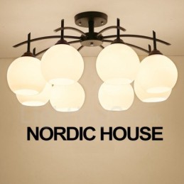 8 灯の伝統的なクラシックな一体型シャンデリア