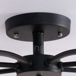 8 灯の伝統的なクラシックな一体型シャンデリア