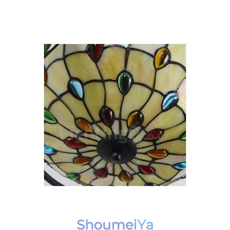 4 ライト地中海スタイル一体型シャンデリア