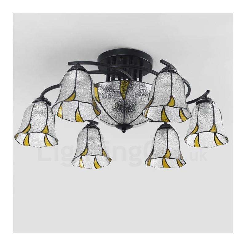 9 ライト地中海スタイル一体型バスメタルシャンデリア