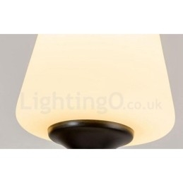 8 ライト ラスティック ロッジ 一体型メタル シャンデリア