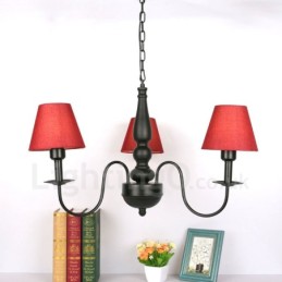 3 ライト トラディショナル クラシック インテグレーテッド メタル シャンデリア