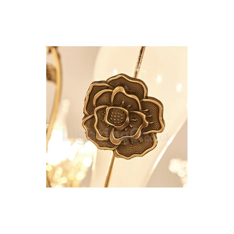 15 ライト トラディショナル クラシック インテグレーテッド メタル シャンデリア