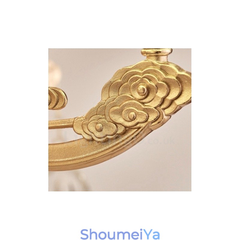 6 ライト トラディショナル クラシック 一体型 メタル ラグジュアリー シャンデリア