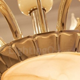 15 ライト トラディショナル クラシック インテグレーテッド メタル シャンデリア