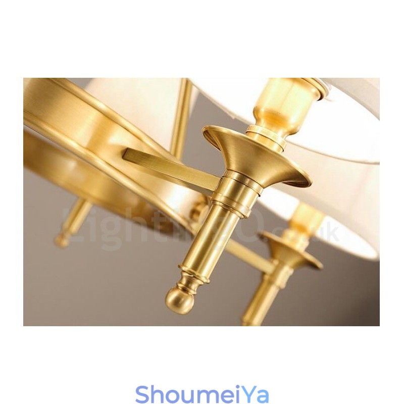 5 ライト ラスティック ロッジ 一体型メタル シャンデリア