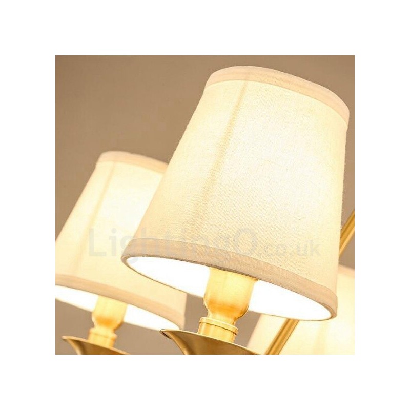 10 ライト ラスティック ロッジ 一体型メタル シャンデリア