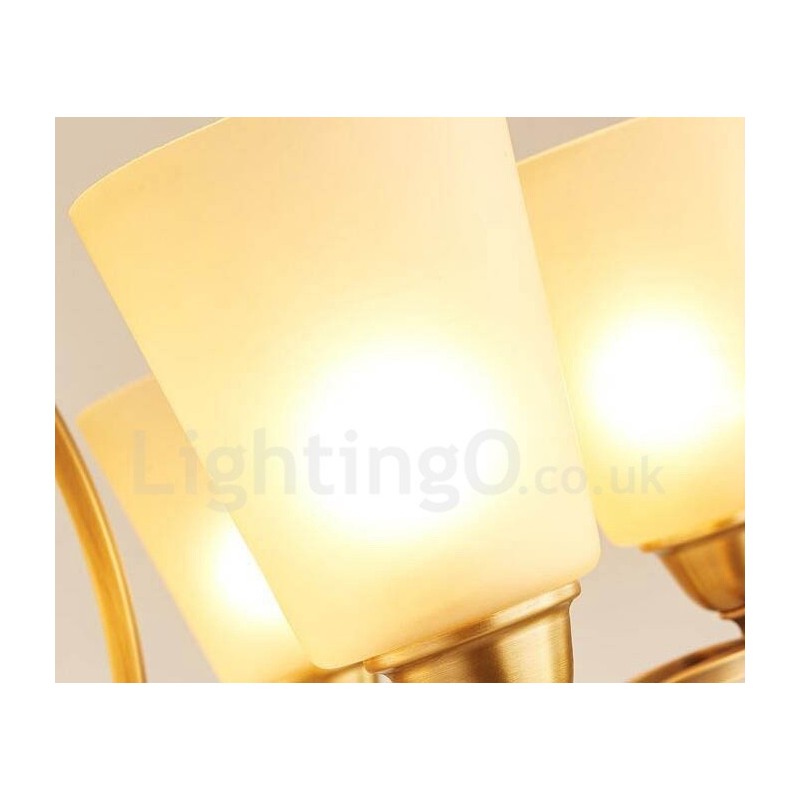 8 ライト ラスティック ロッジ インテグレーテッド メタル シャンデリア