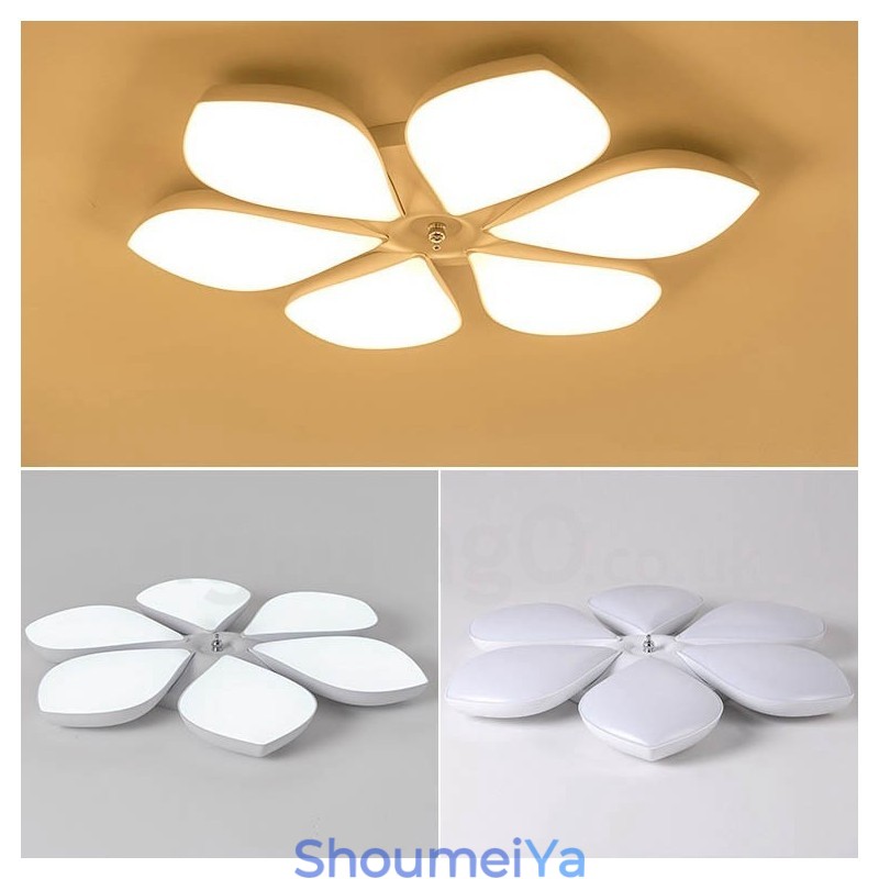 6 ライト モダン コンテンポラリー 一体型 メタル フラッシュ マウント ライト