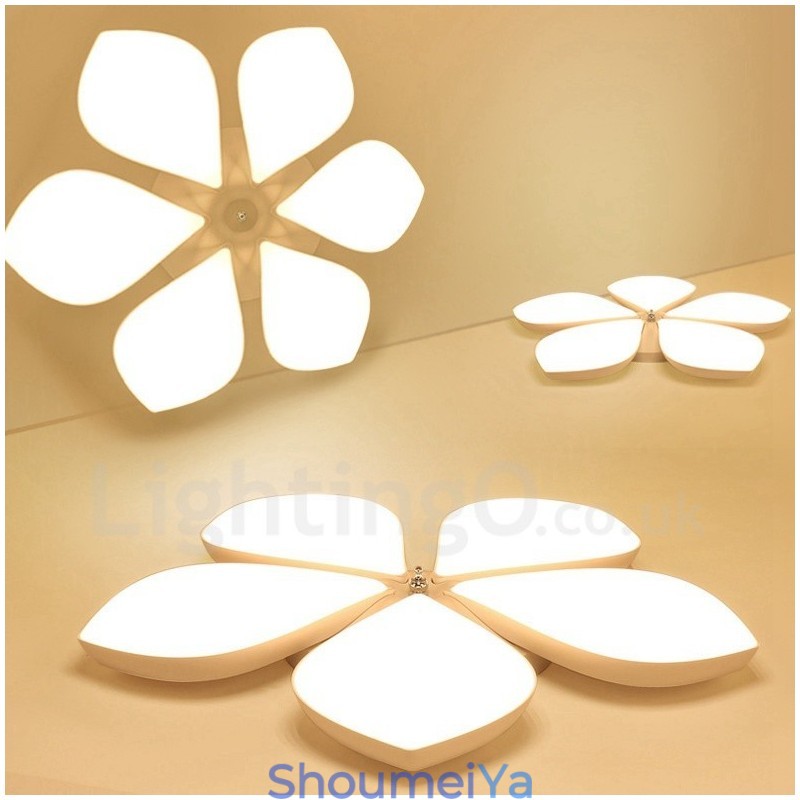 6 ライト モダン コンテンポラリー 一体型 メタル フラッシュ マウント ライト