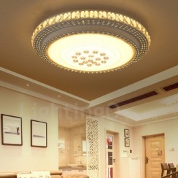 モダンで現代的な統合バスメタルフラッシュマウントライト