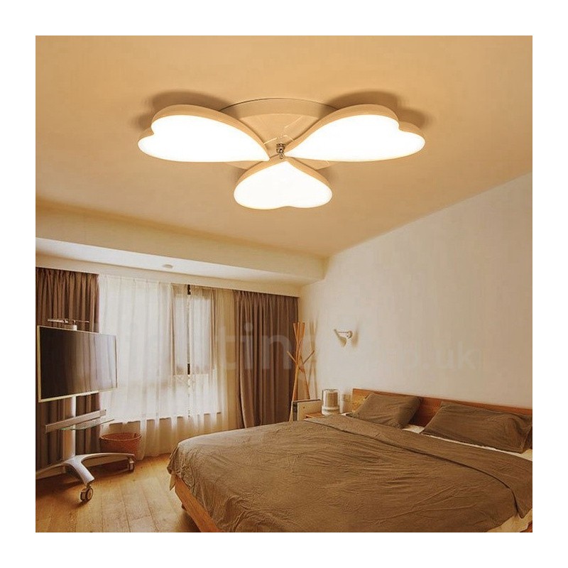 3 ライト モダン コンテンポラリー 一体型 メタル フラッシュ マウント ライト