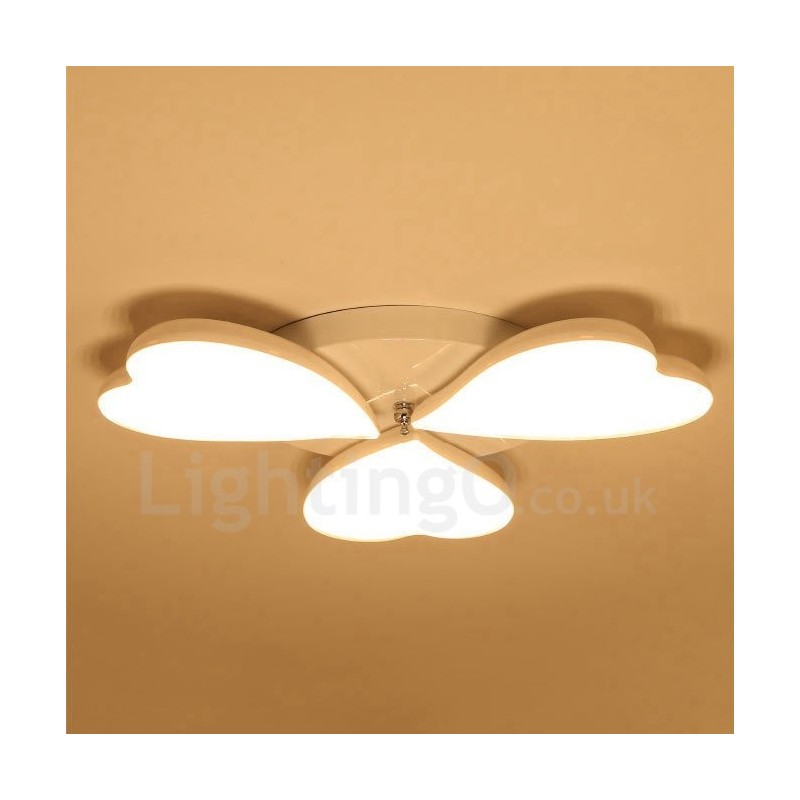 3 ライト モダン コンテンポラリー 一体型 メタル フラッシュ マウント ライト