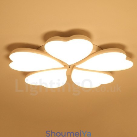 5 ライト モダン コンテンポラリー 一体型 メタル フラッシュ マウント ライト