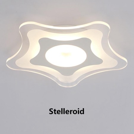 モダンで現代的な統合型メタルフラッシュマウントライト