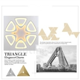 6 ライト モダン コンテンポラリー 一体型 フラッシュマウント ライト