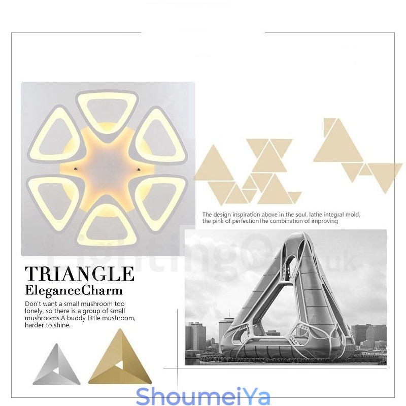 6 ライト モダン コンテンポラリー 一体型 フラッシュマウント ライト