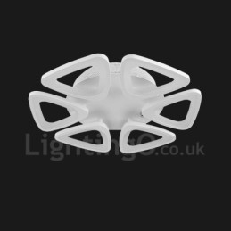 6 ライト モダン コンテンポラリー 一体型 フラッシュマウント ライト