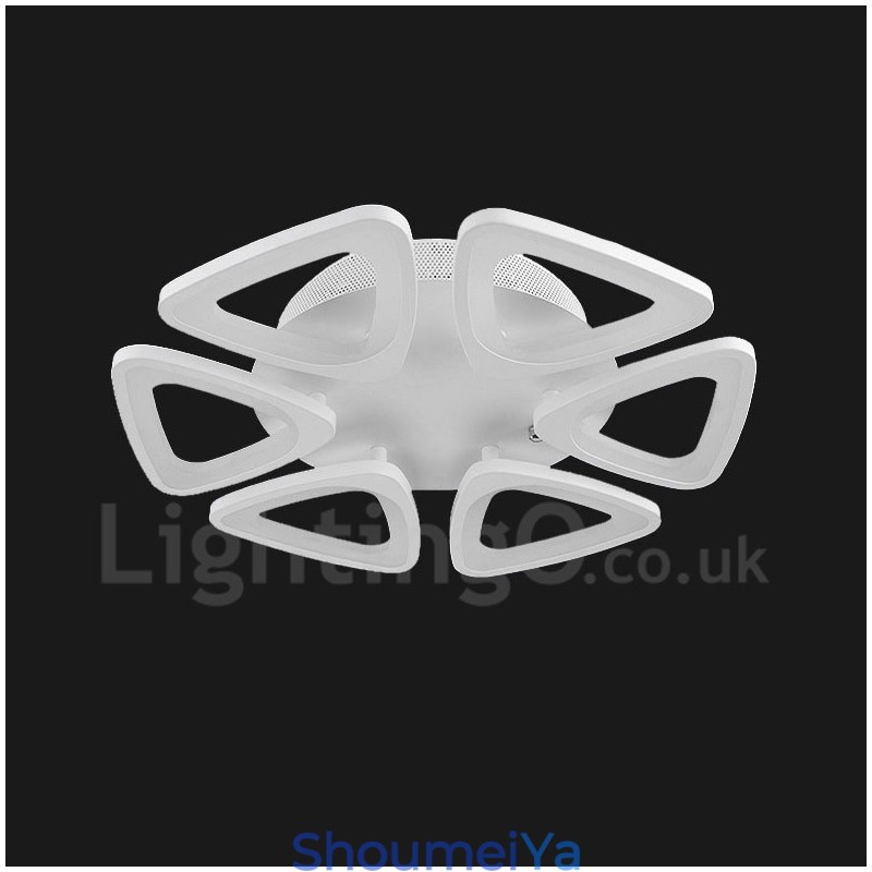 6 ライト モダン コンテンポラリー 一体型 フラッシュマウント ライト