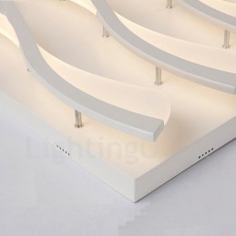 6 ライト モダン コンテンポラリー 一体型 フラッシュマウント ライト